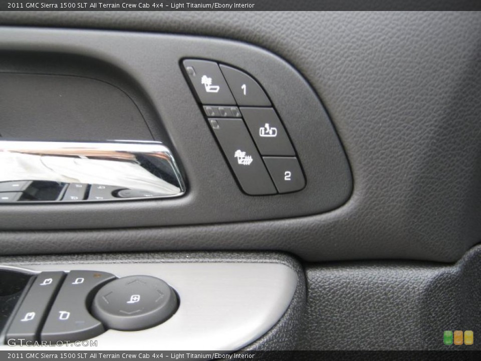 Light Titanium/Ebony Interior Controls for the 2011 GMC Sierra 1500 SLT All Terrain Crew Cab 4x4 #39064855