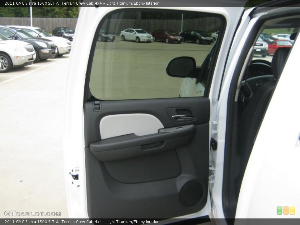 Light Titanium/Ebony Interior Door Panel for the 2011 GMC Sierra 1500 SLT All Terrain Crew Cab 4x4 #39064871