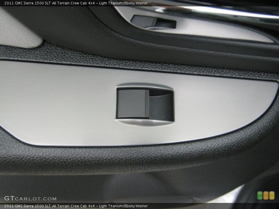 Light Titanium/Ebony Interior Controls for the 2011 GMC Sierra 1500 SLT All Terrain Crew Cab 4x4 #39064887