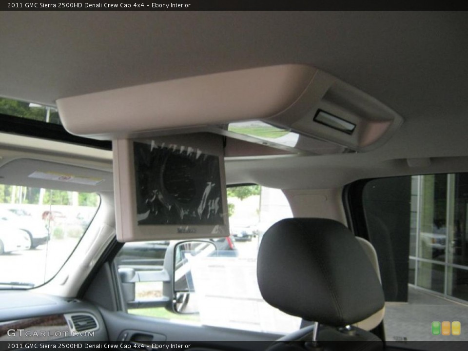 Ebony Interior Controls for the 2011 GMC Sierra 2500HD Denali Crew Cab 4x4 #39065323