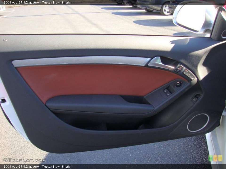Tuscan Brown Interior Door Panel for the 2008 Audi S5 4.2 quattro #39066223