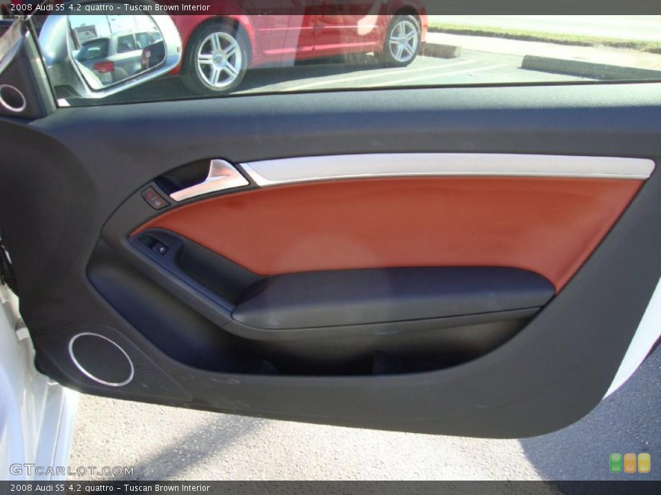 Tuscan Brown Interior Door Panel for the 2008 Audi S5 4.2 quattro #39066335