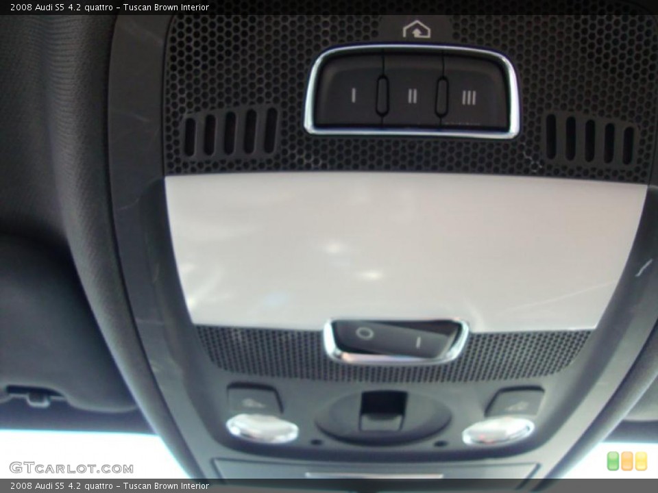 Tuscan Brown Interior Controls for the 2008 Audi S5 4.2 quattro #39066667
