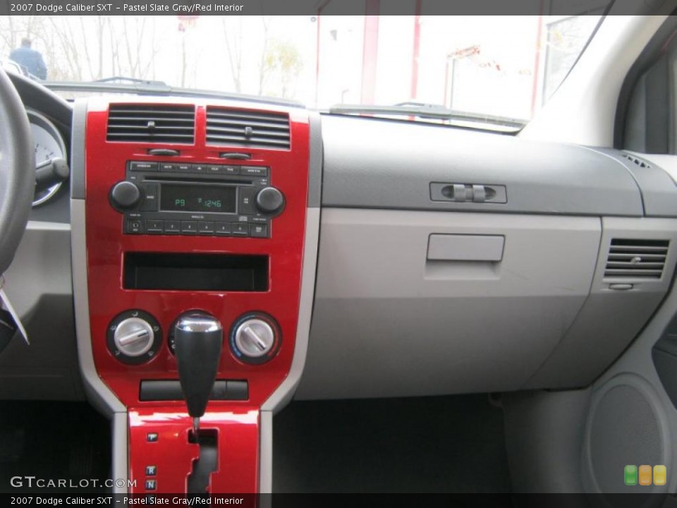 Pastel Slate Gray/Red Interior Dashboard for the 2007 Dodge Caliber SXT #39066991