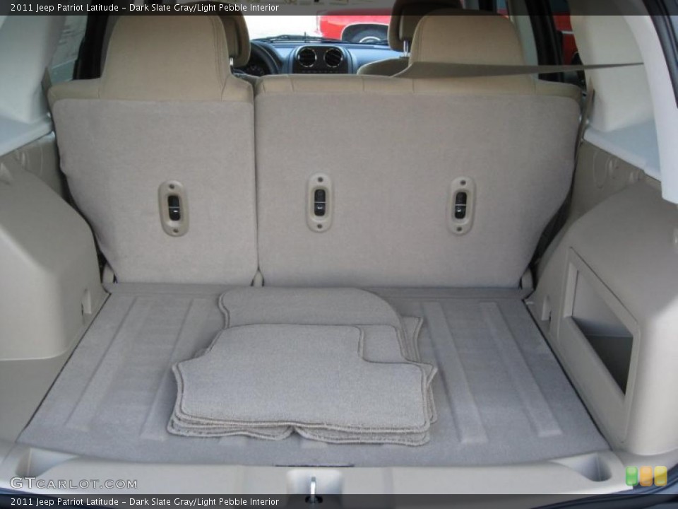 Dark Slate Gray/Light Pebble Interior Trunk for the 2011 Jeep Patriot Latitude #39067751