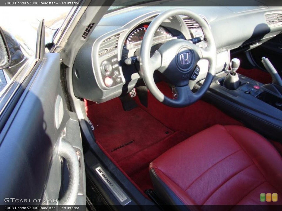 Red Interior Photo for the 2008 Honda S2000 Roadster #39068390
