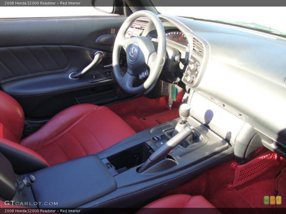 Red Interior Photo for the 2008 Honda S2000 Roadster #39068505