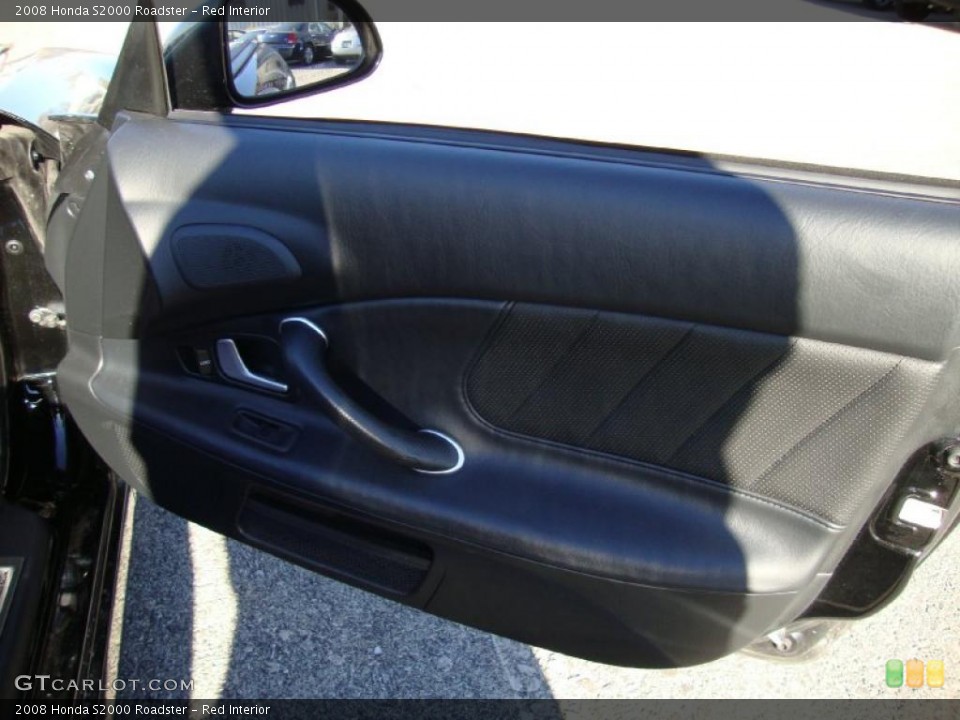 Red Interior Door Panel for the 2008 Honda S2000 Roadster #39068550