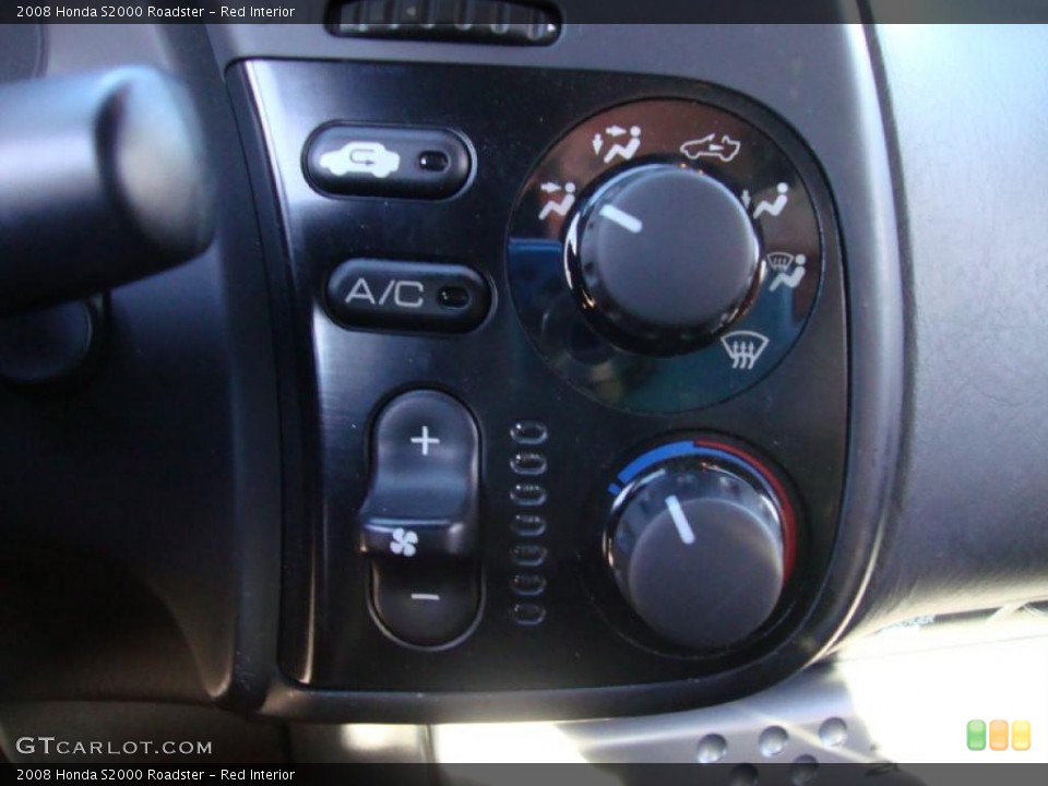 Red Interior Controls for the 2008 Honda S2000 Roadster #39068787
