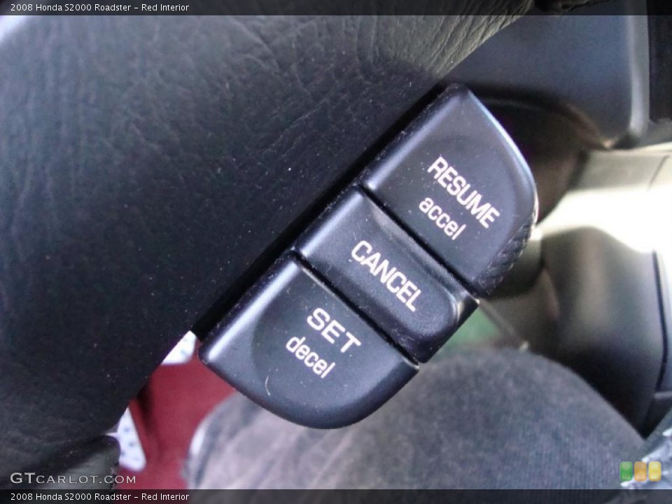 Red Interior Controls for the 2008 Honda S2000 Roadster #39068884