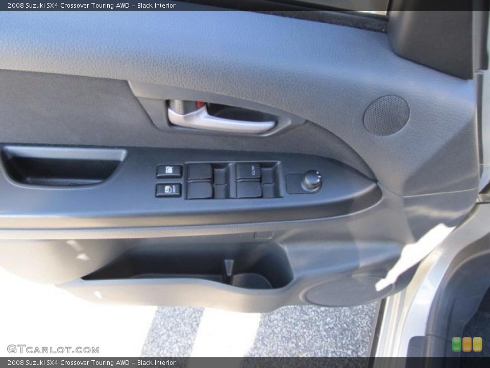 Black Interior Door Panel for the 2008 Suzuki SX4 Crossover Touring AWD #39071267
