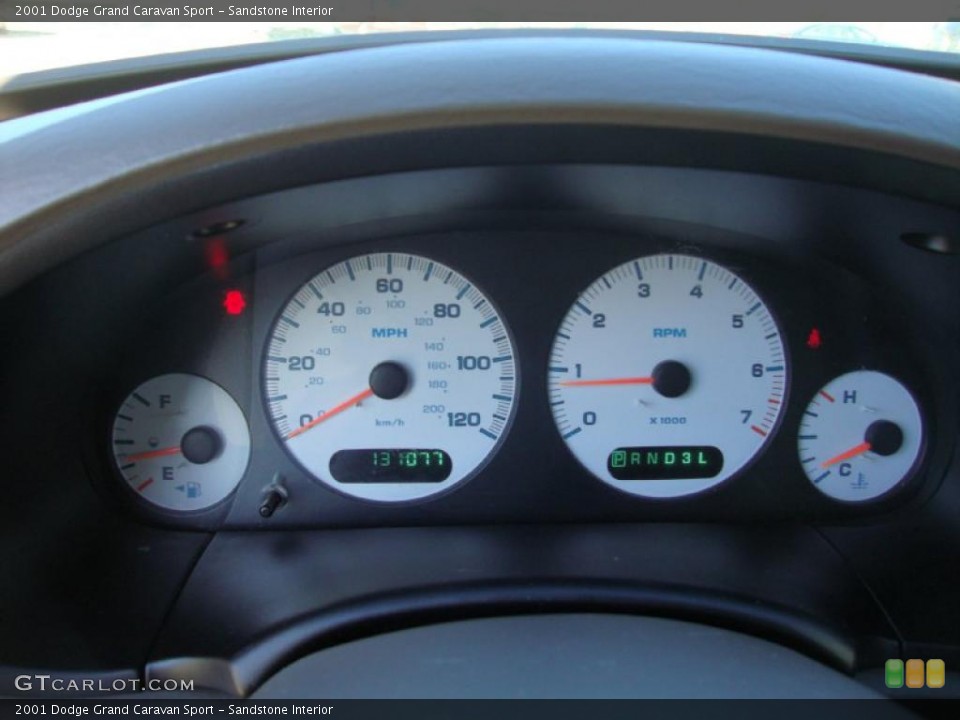 Sandstone Interior Gauges for the 2001 Dodge Grand Caravan Sport #39071295