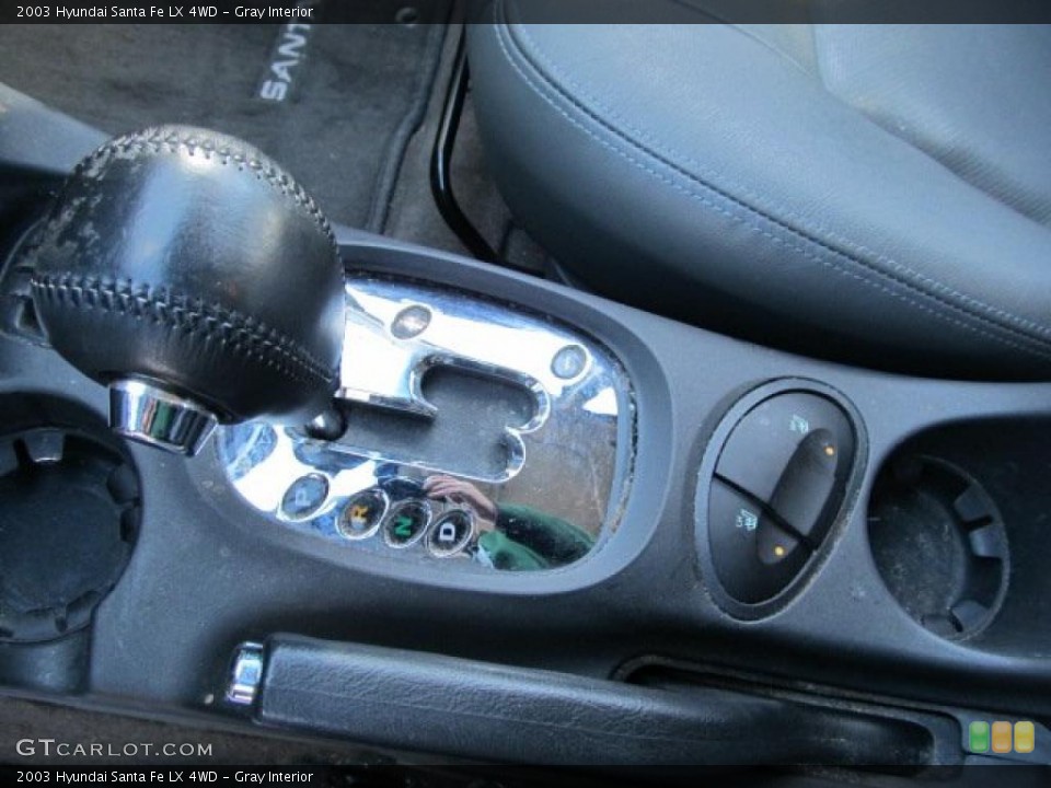 Gray Interior Transmission for the 2003 Hyundai Santa Fe LX 4WD #39071507