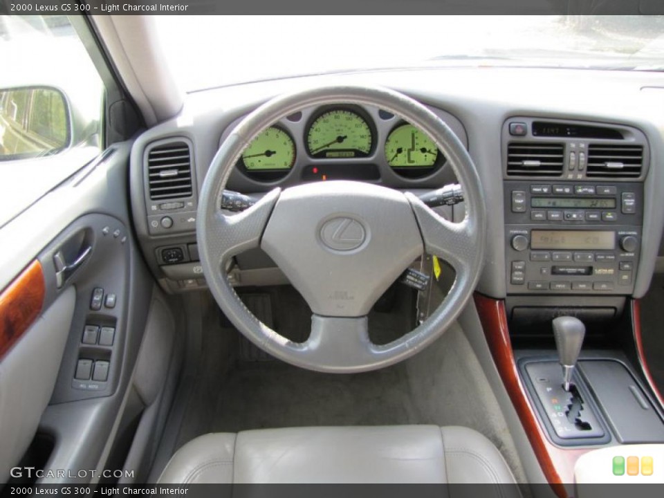 Light Charcoal Interior Steering Wheel for the 2000 Lexus GS 300 #39072163