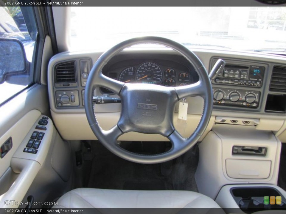 Neutral/Shale Interior Steering Wheel for the 2002 GMC Yukon SLT #39072991
