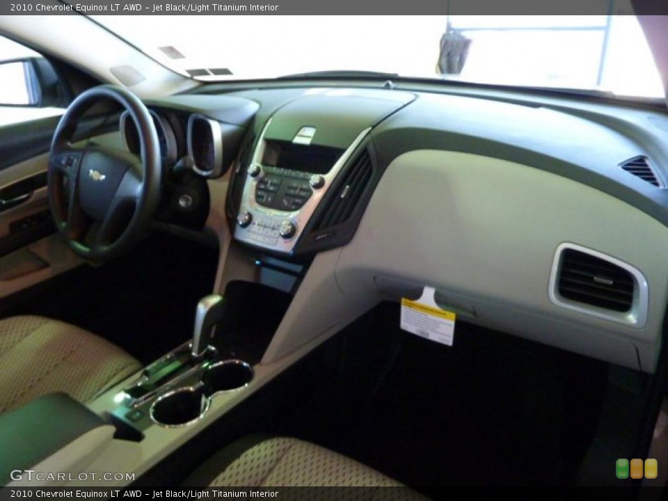 Jet Black/Light Titanium Interior Photo for the 2010 Chevrolet Equinox LT AWD #39073167