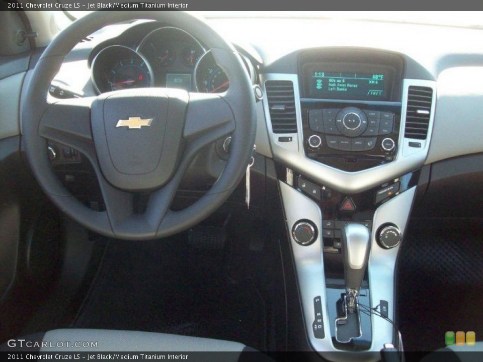 Jet Black/Medium Titanium Interior Dashboard for the 2011 Chevrolet Cruze LS #39073171