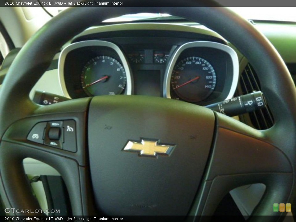 Jet Black/Light Titanium Interior Gauges for the 2010 Chevrolet Equinox LT AWD #39073327