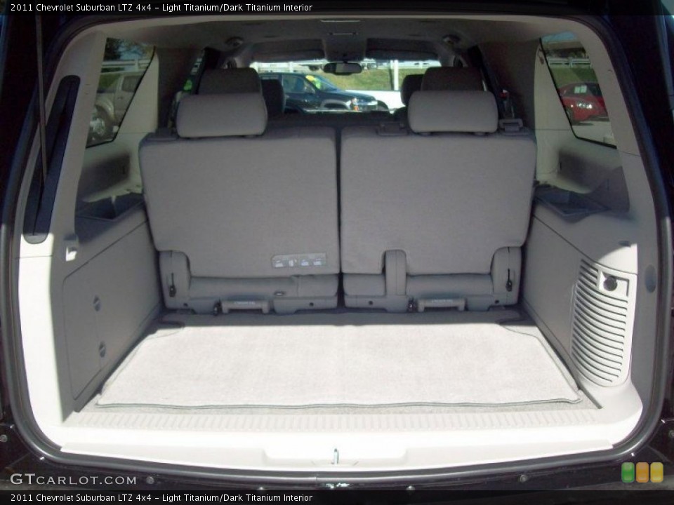 Light Titanium/Dark Titanium Interior Trunk for the 2011 Chevrolet Suburban LTZ 4x4 #39073711