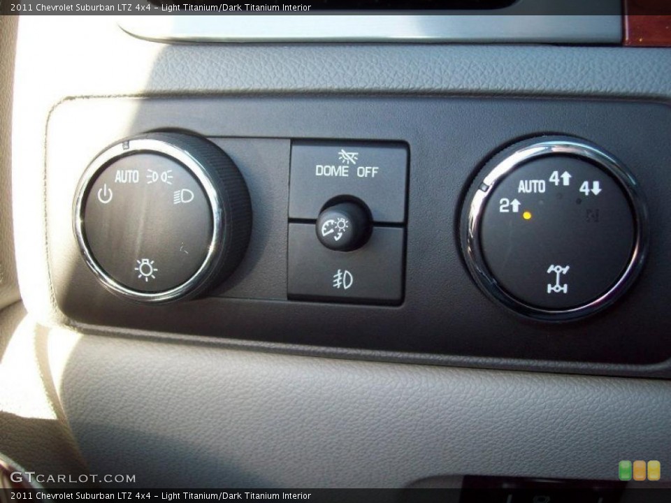 Light Titanium/Dark Titanium Interior Controls for the 2011 Chevrolet Suburban LTZ 4x4 #39073843