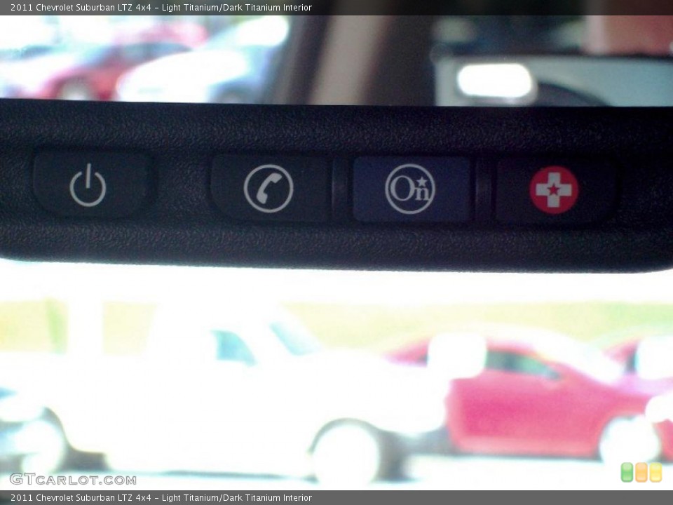 Light Titanium/Dark Titanium Interior Controls for the 2011 Chevrolet Suburban LTZ 4x4 #39073875