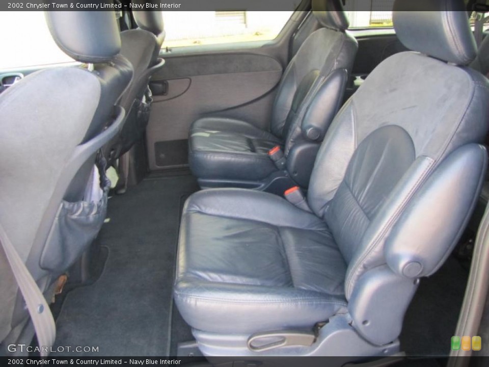 Navy Blue Interior Photo for the 2002 Chrysler Town & Country Limited #39074027