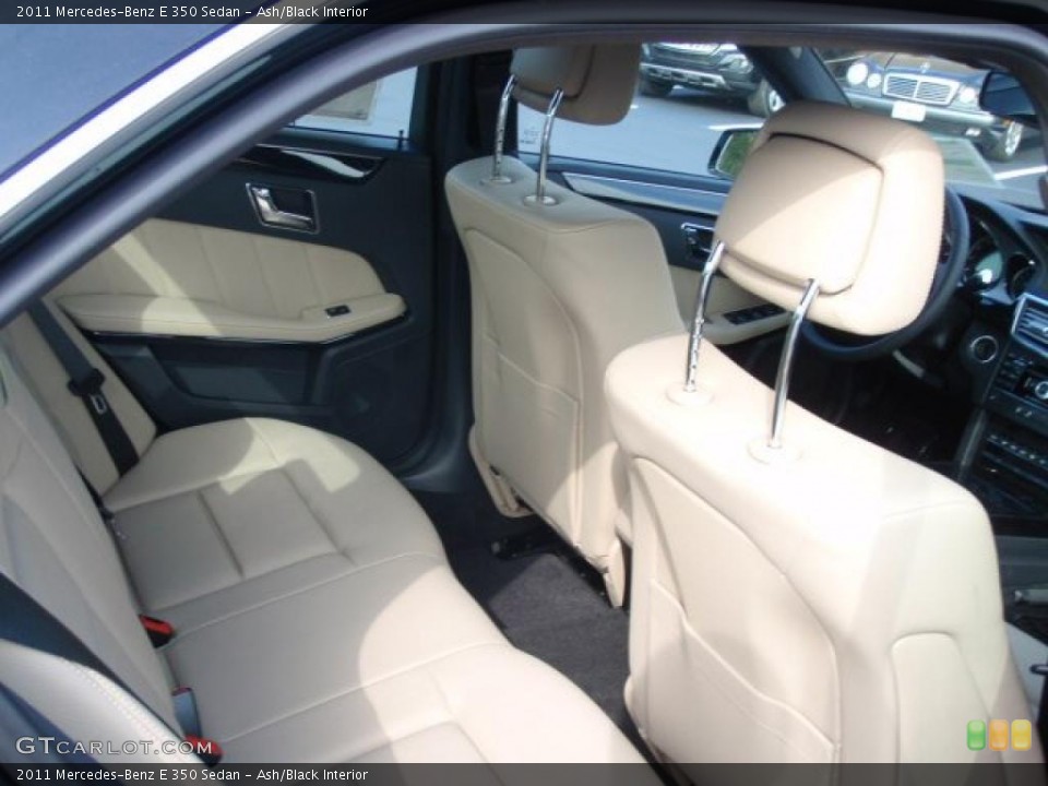 Ash/Black Interior Photo for the 2011 Mercedes-Benz E 350 Sedan #39074063