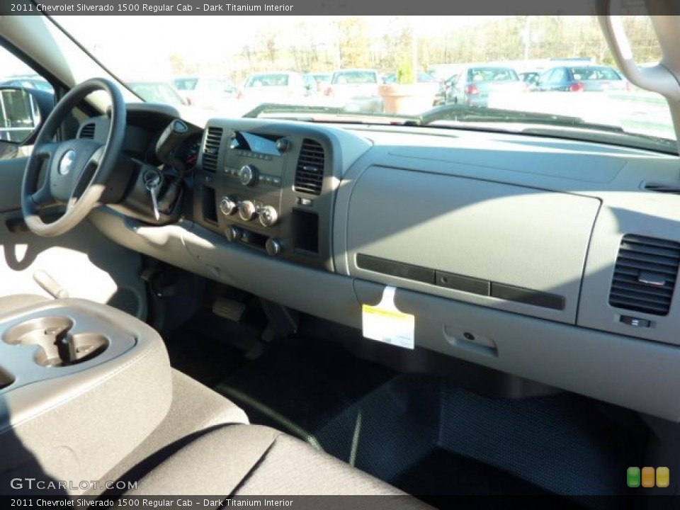 Dark Titanium Interior Photo for the 2011 Chevrolet Silverado 1500 Regular Cab #39074131