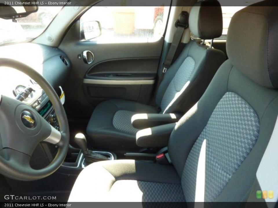 Ebony Interior Photo for the 2011 Chevrolet HHR LS #39074719