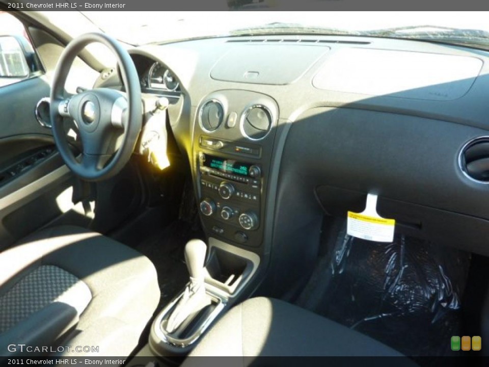 Ebony Interior Dashboard for the 2011 Chevrolet HHR LS #39074739