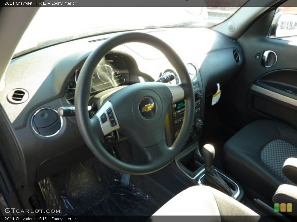 Ebony Interior Prime Interior for the 2011 Chevrolet HHR LS #39074815