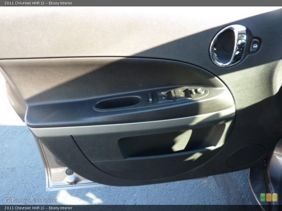 Ebony Interior Door Panel for the 2011 Chevrolet HHR LS #39074839