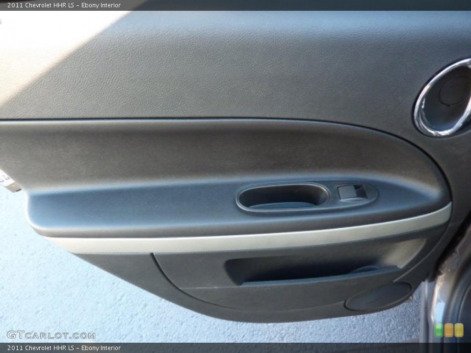 Ebony Interior Door Panel for the 2011 Chevrolet HHR LS #39074875