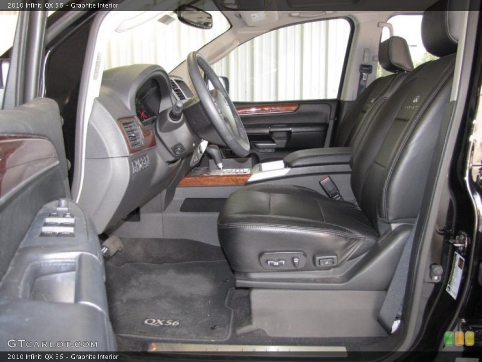 Graphite Interior Photo for the 2010 Infiniti QX 56 #39074935