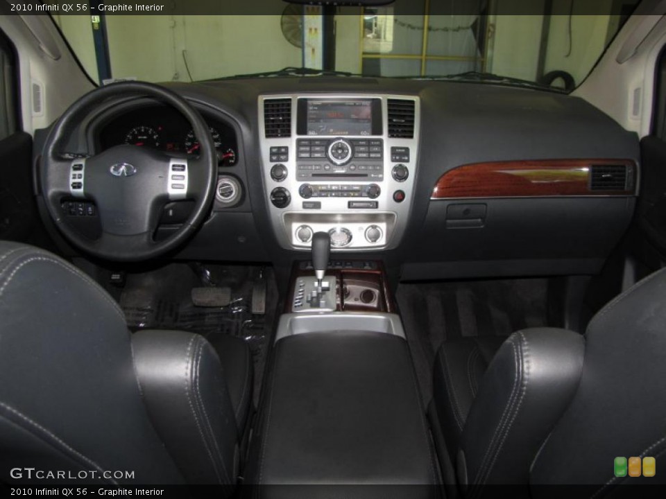 Graphite Interior Dashboard for the 2010 Infiniti QX 56 #39074999