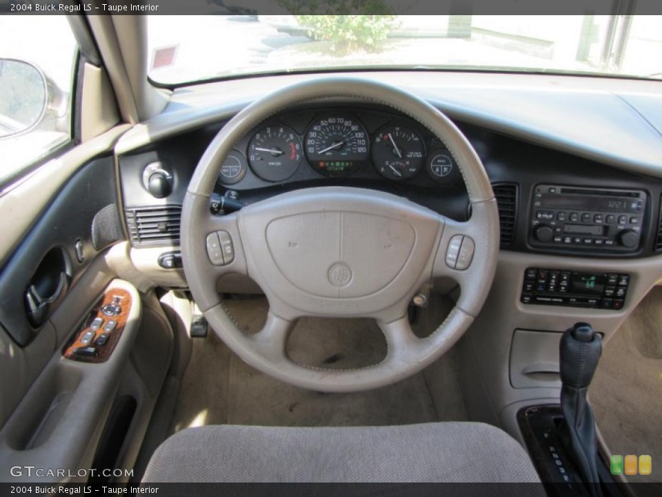 Taupe Interior Steering Wheel for the 2004 Buick Regal LS #39075819
