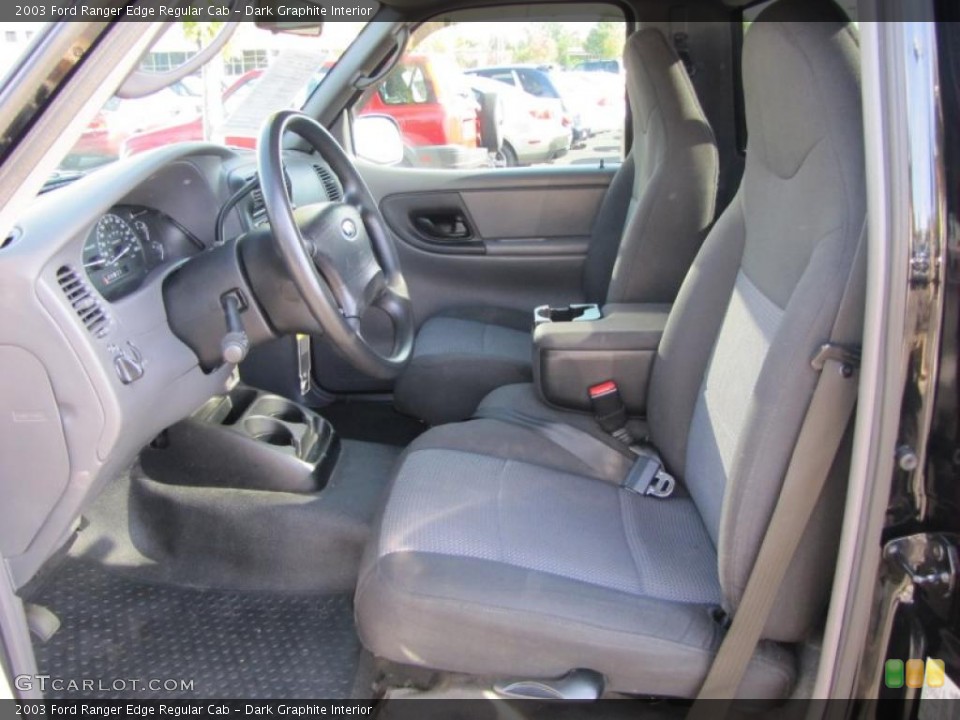 Dark Graphite Interior Photo for the 2003 Ford Ranger Edge Regular Cab #39075919