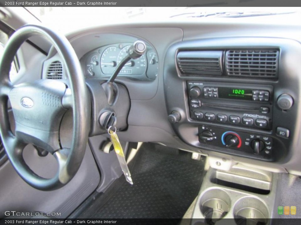 Dark Graphite Interior Dashboard for the 2003 Ford Ranger Edge Regular Cab #39076003
