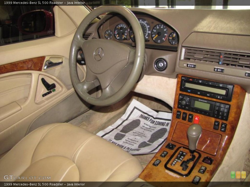 Java Interior Dashboard for the 1999 Mercedes-Benz SL 500 Roadster #39076539