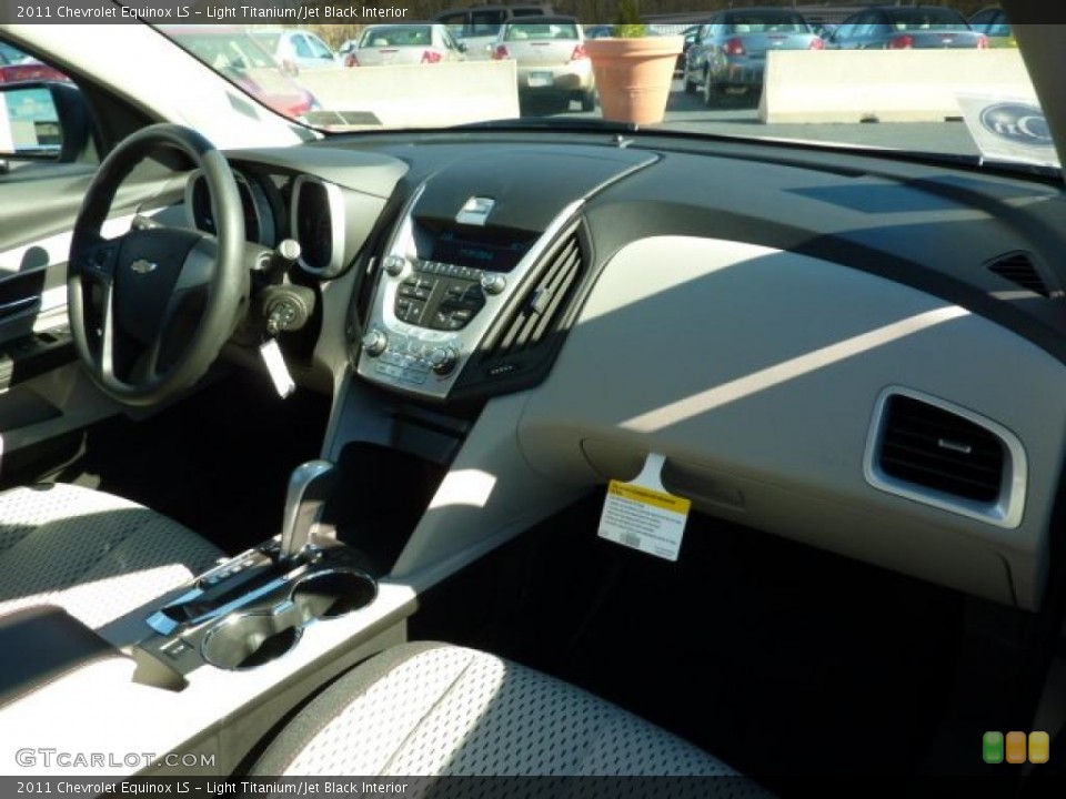 Light Titanium/Jet Black Interior Dashboard for the 2011 Chevrolet Equinox LS #39076587