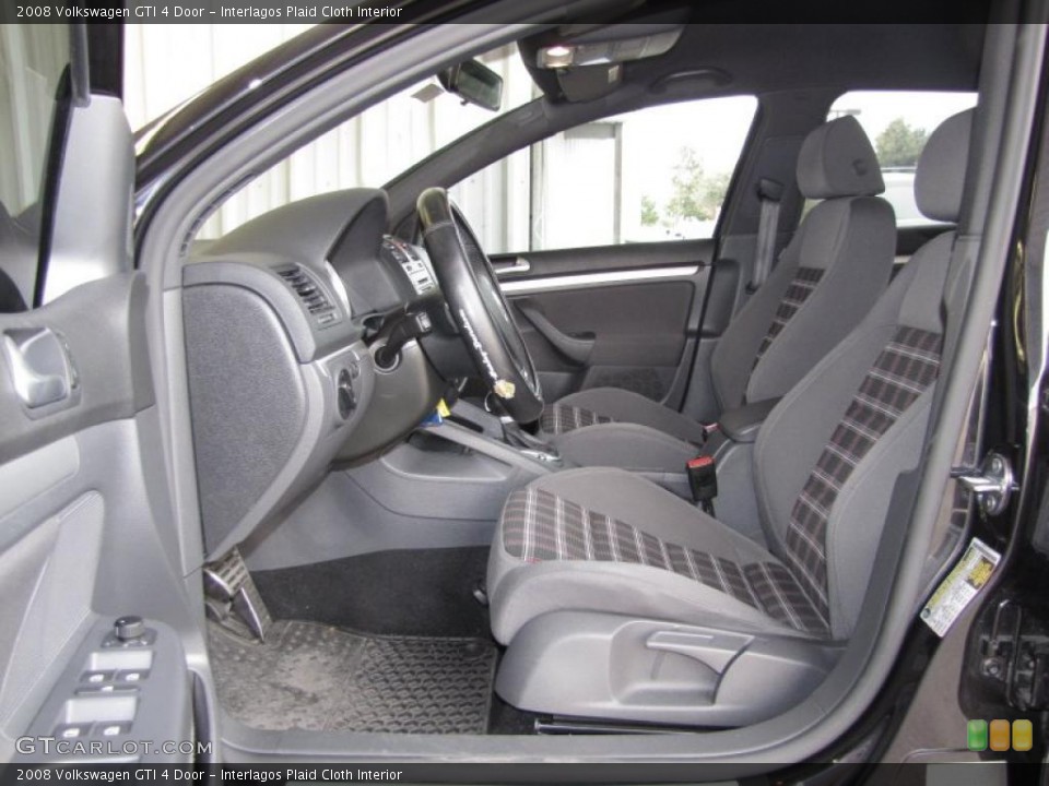 Interlagos Plaid Cloth Interior Photo for the 2008 Volkswagen GTI 4 Door #39076827