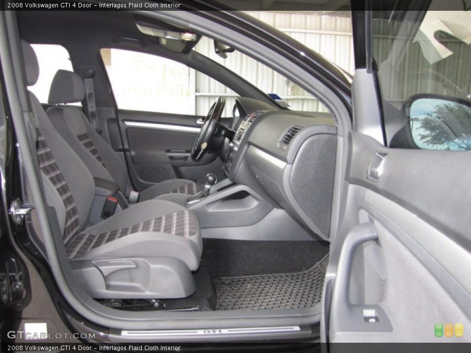 Interlagos Plaid Cloth Interior Photo for the 2008 Volkswagen GTI 4 Door #39076839
