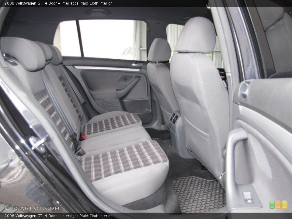 Interlagos Plaid Cloth Interior Photo for the 2008 Volkswagen GTI 4 Door #39076859