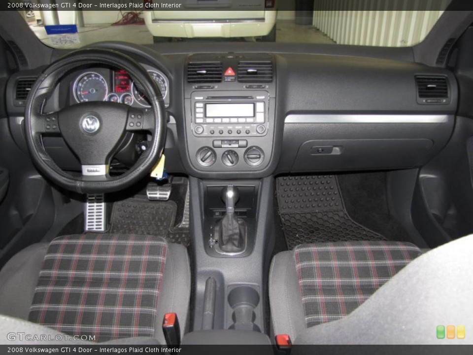 Interlagos Plaid Cloth Interior Dashboard for the 2008 Volkswagen GTI 4 Door #39076899