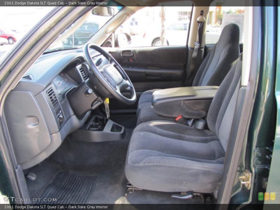 Dark Slate Gray Interior Photo for the 2001 Dodge Dakota SLT Quad Cab #39076991