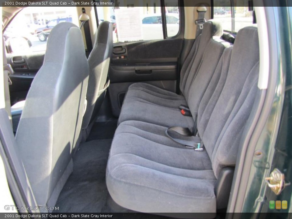 Dark Slate Gray Interior Photo for the 2001 Dodge Dakota SLT Quad Cab #39077031