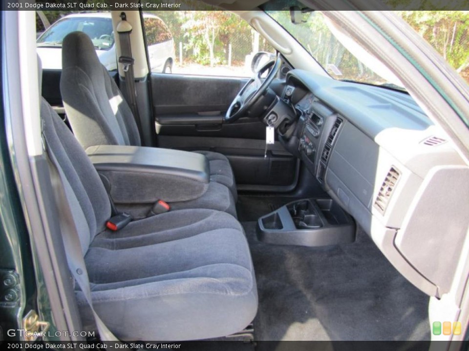 Dark Slate Gray Interior Photo for the 2001 Dodge Dakota SLT Quad Cab #39077043