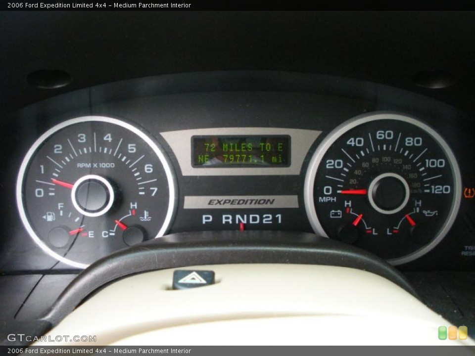 Medium Parchment Interior Gauges for the 2006 Ford Expedition Limited 4x4 #39078875