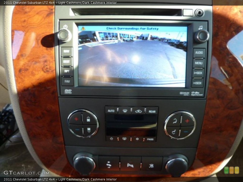 Light Cashmere/Dark Cashmere Interior Controls for the 2011 Chevrolet Suburban LTZ 4x4 #39079107