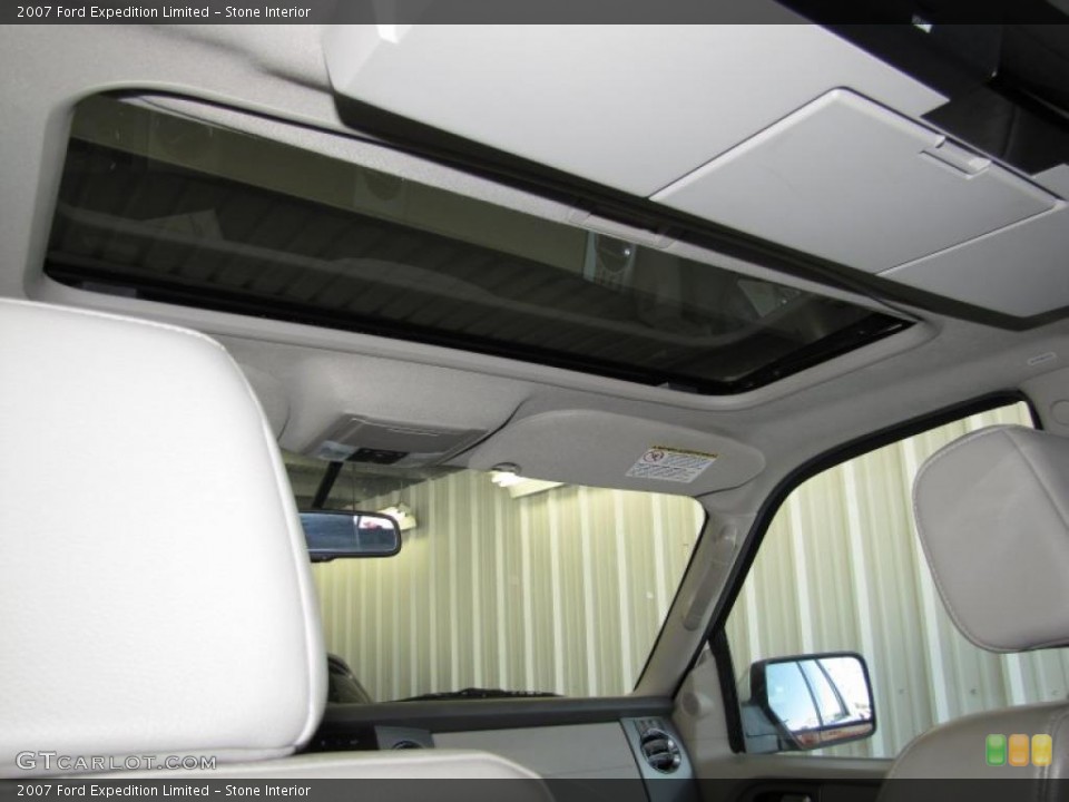 Stone Interior Sunroof for the 2007 Ford Expedition Limited #39079411